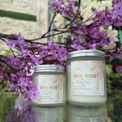 Pink Wish Peony Flavor Candle
