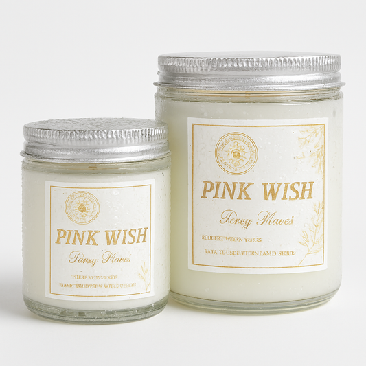 Pink Wish Peony Flavor Candle